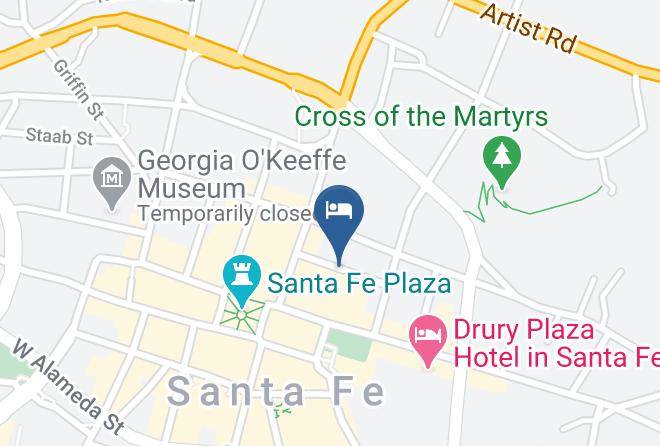 Santa Fe - Hotel Chimayo Maps
