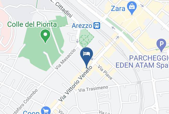 Arezzo - Hotel Chimera Maps