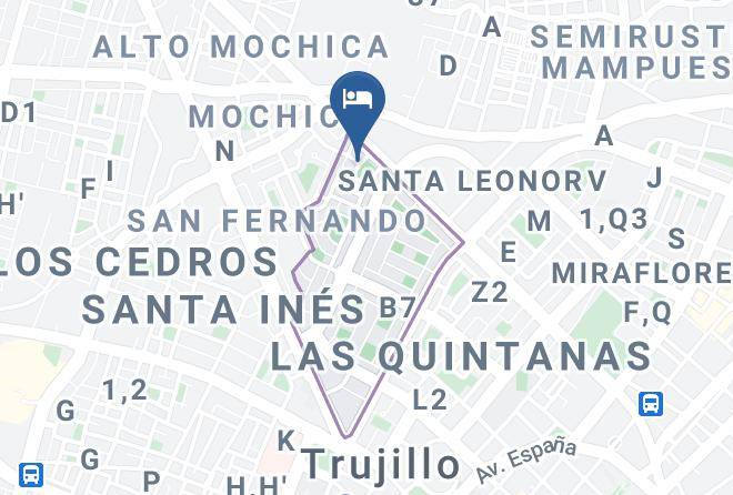 Hotel Chimu Primavera Map