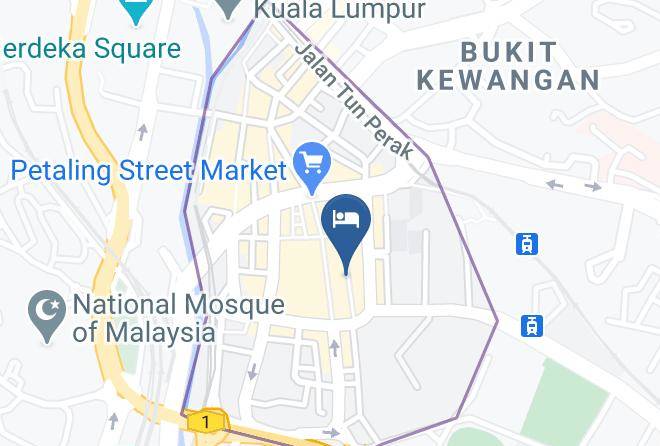 Hotel China Town 2 Map