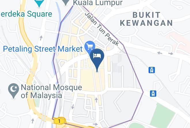 Hotel China Town Inn Map