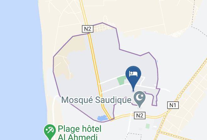 Hotel Chinguitty Palace Map - Nouakchott