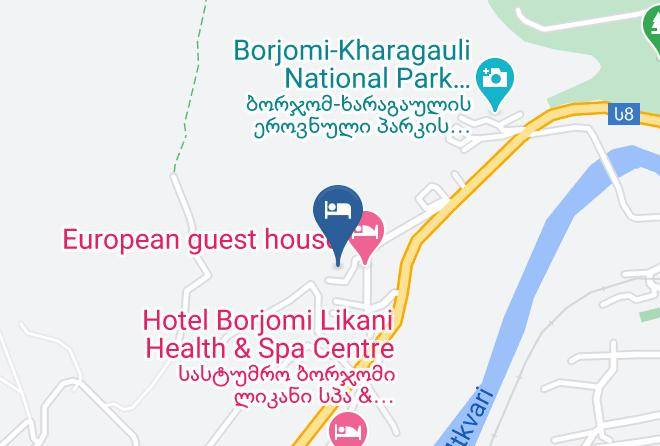 Borjomi - Hotel Chino Maps