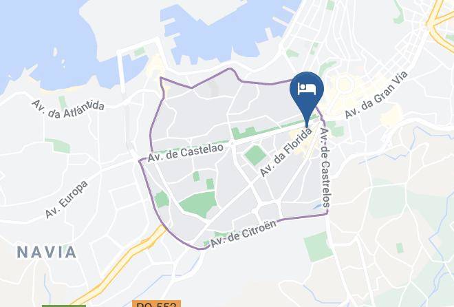 Pontevedra - Hotel Chipen Maps