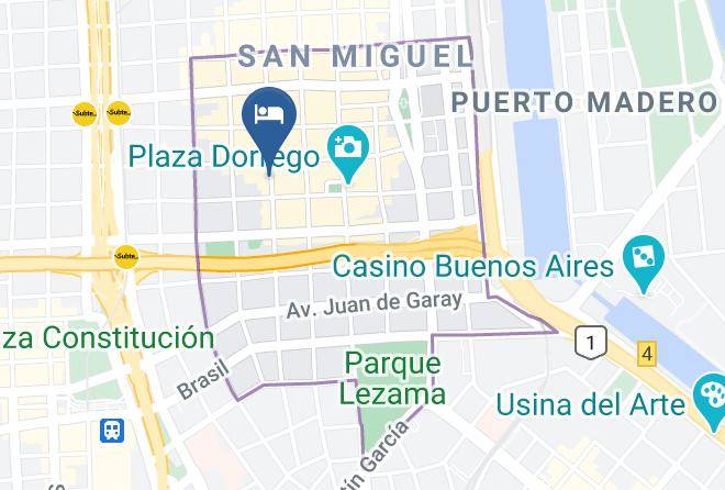 Buenos Aires - Hotel Chipre San Telmo Maps