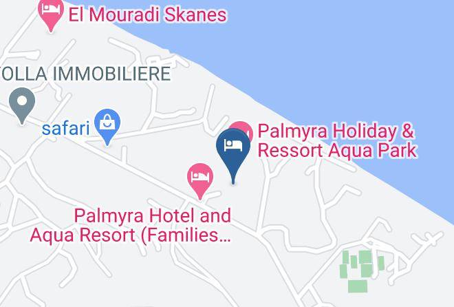 Tunisia - Hotel Chiraz Thalasso Maps