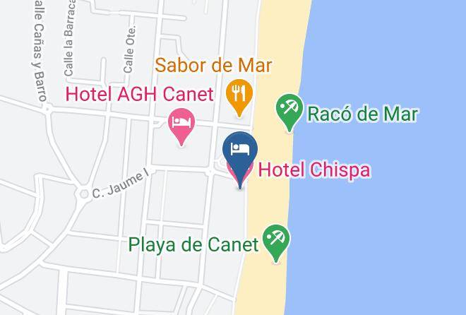 Valencia - Hotel Chispa Maps