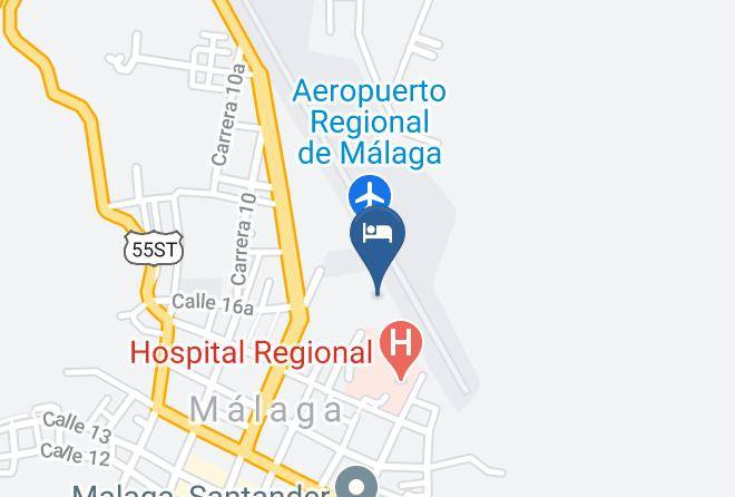 Malaga - Hotel Chitarero Maps