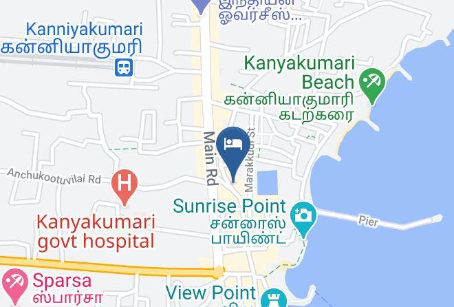 Hotel Chithra Map