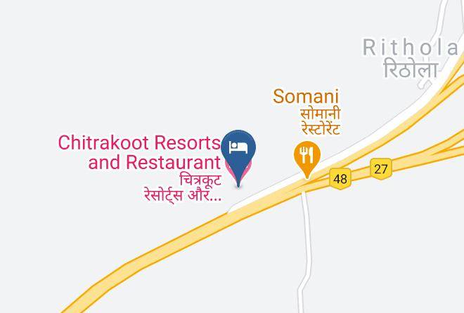 Chittaurgarh Sub District - Chitrakoot Resorts And Restaurant Maps