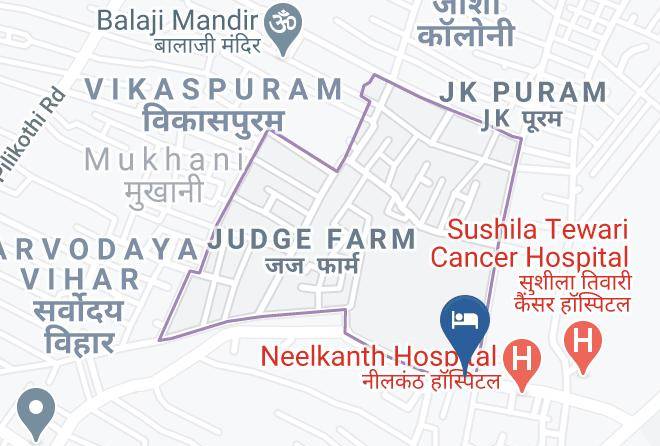 Haldwani - Hotel Chitrarth And Party Lawn Maps