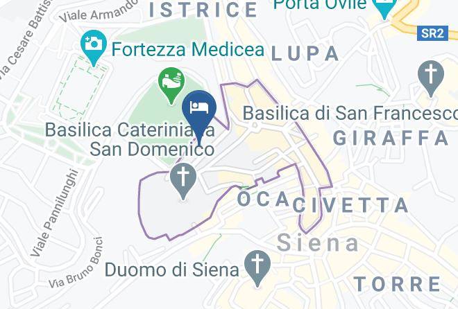 Siena - Hotel Chiusarelli Maps