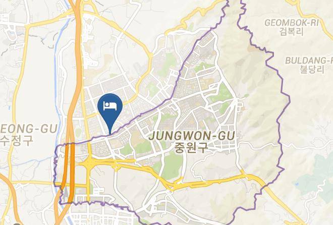 Jungwonguseongnamsi - Hotel Chocolate Seongnam Maps