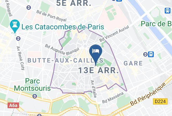 Paris - Hotel Choisy Maps