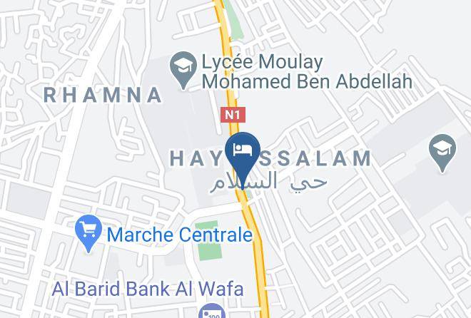 Tangier Tetouan - Hotel Choumis Maps