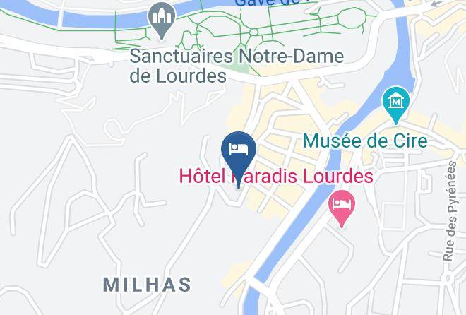 Hautes Pyrenees - Hotel Christ Roi Sarl Maps