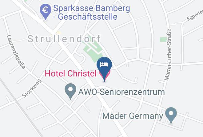 Bamberg - Hotel Christel Maps