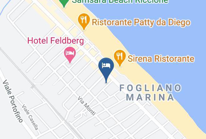 Rimini - Hotel Christian Maps