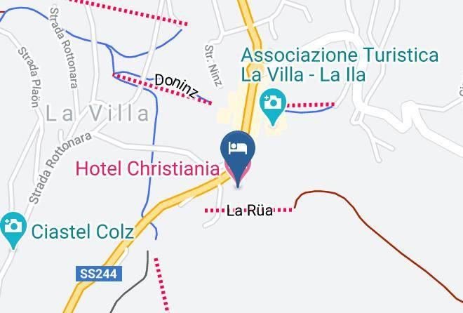 Bolzano - Hotel Christiania Maps