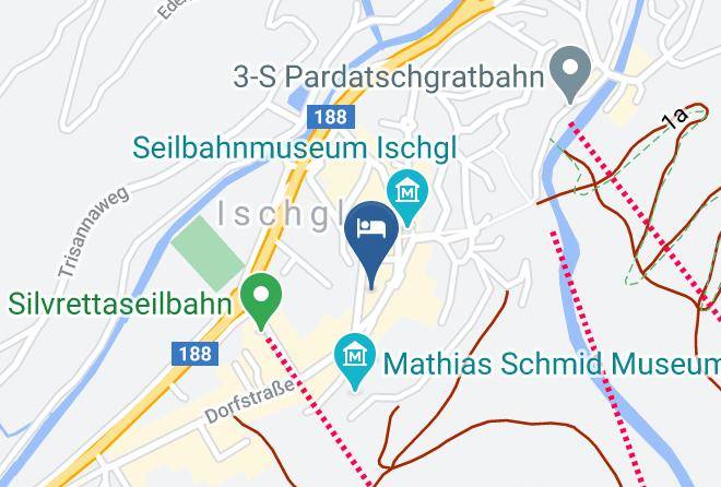 Landeck - Hotel Christine Maps
