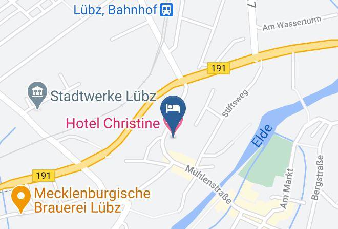 Ludwigslust Parchim - Hotel Christine Maps