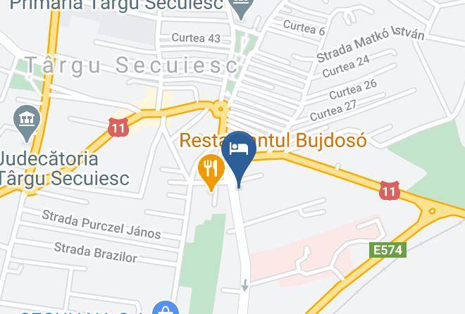Targu Secuiesc - Hotel Christine Maps
