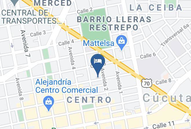 Cucuta - Hotel Chucarima Maps