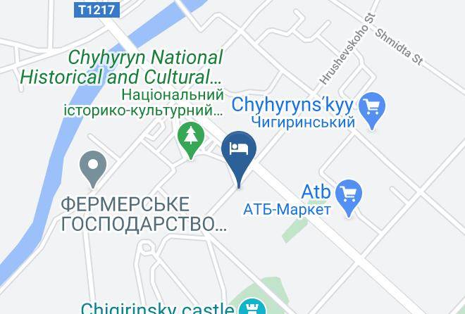Chyhyryn Raion - Hotel Chyhyryn Maps
