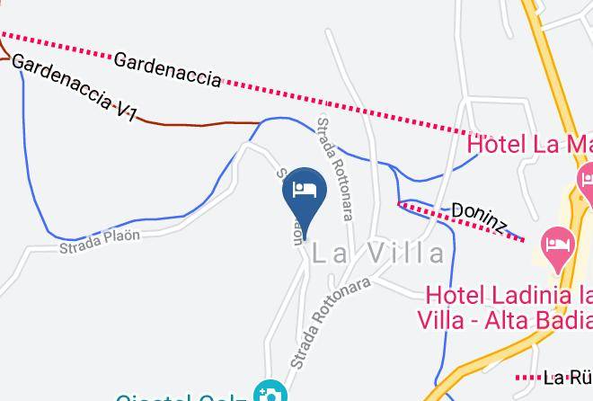 Bolzano - Hotel Ciasa Tama Maps