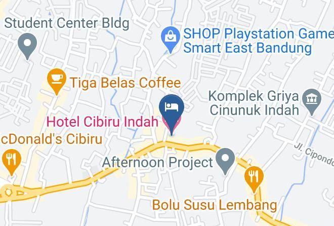 Hotel Cibiru Indah Map