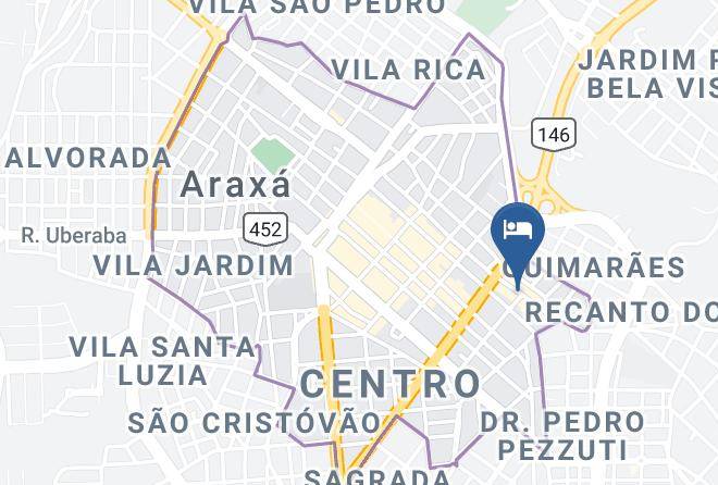 Araxa - Hotel Cidade Araxa Maps