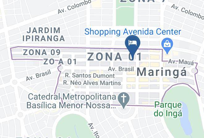 Maringa - Hotel Cidade Cancao Maps