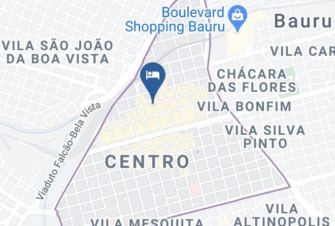 Bauru - Hotel Cidade De Bauru Maps