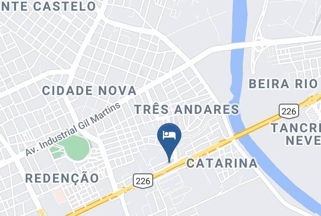 Hotel Cidade Express 24h Map