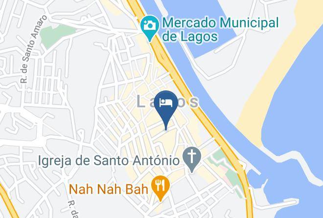 Lagos - Hotel Cidade Velha Maps