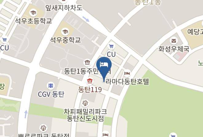 Hwaseongsi - Hotel Ciel Maps