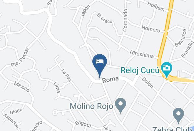 Santa Maria Department - Hotel Ciel Maps