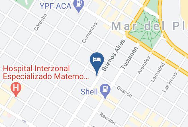 General Pueyrredon Partido - Hotel Cielo Azul Maps