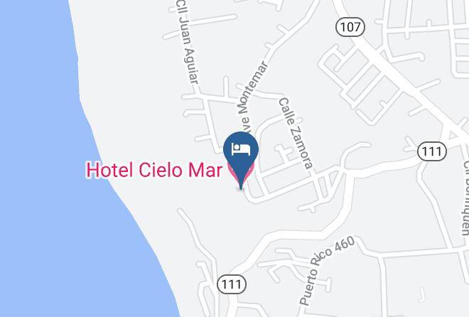 Aguadilla - Hotel Cielo Mar Maps