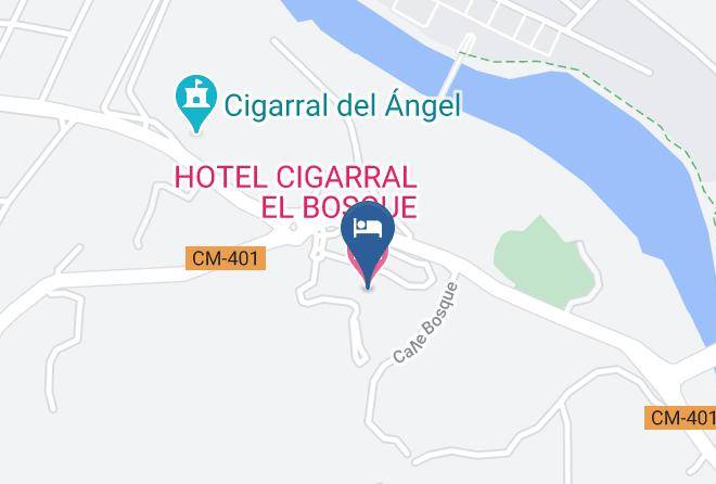 Toledo - Hotel Cigarral El Bosque Maps