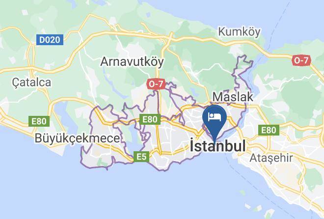 Hotel Cigno Istanbul Map