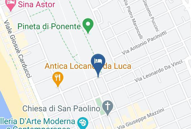 Lucca - Hotel Cilene Maps