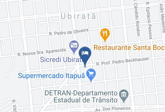 Ubirata - Hotel Cilico Maps