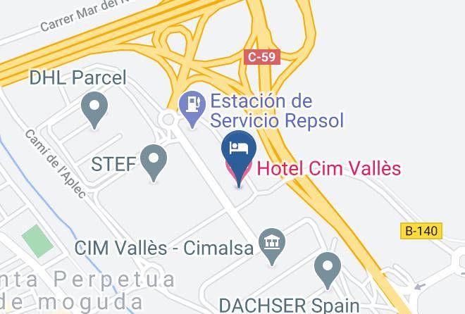 Barcelona - Hotel Cim Valles Maps