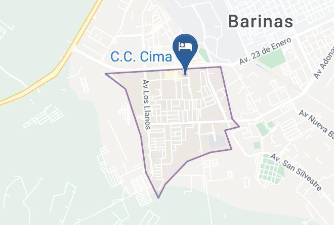 Barinas - Hotel Cima Maps