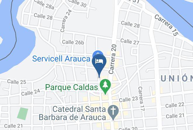 Arauca - Hotel Cima Real Maps