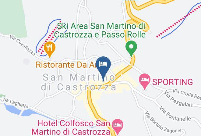Trento - Hotel Cima Rosetta Maps