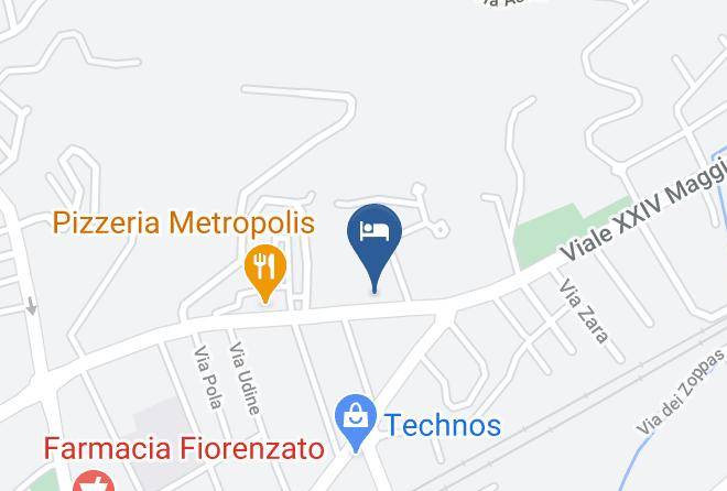 Treviso - Hotel Cima Maps