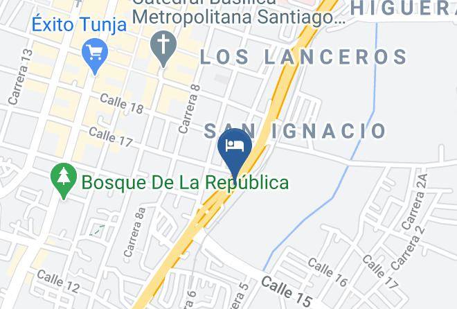 Tunja - Hotel Cima Tunja Maps