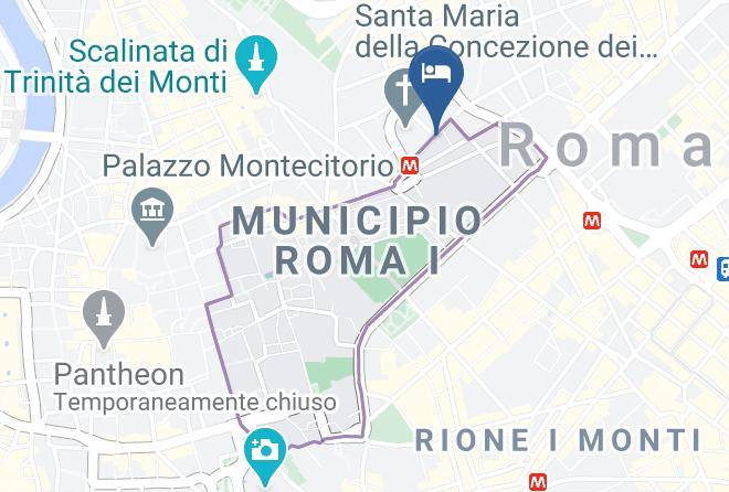 Rome - Hotel Cinquantatre Maps